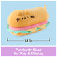 GUND Pusheen Sub Sandwich Squisheen 11-Inch Squishy Plush Toy; Ages 8+