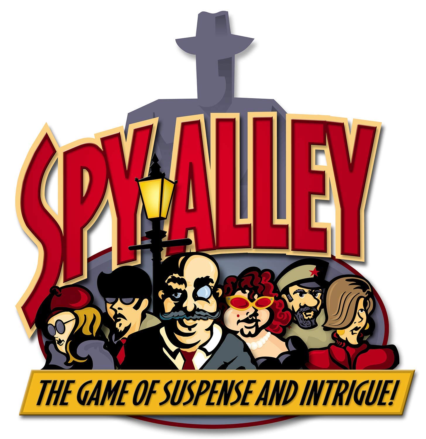Spy Alley - Mensa Award-Winning Strategy Game - Social Deduction & Bluffing Board Game - Family Game Night Fun - Ages 8+ for 2-6 Players