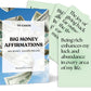 Money Affirmation Cards - 50 Daily Positive Affirmations for Wealth, Prosperity & Financial Success - Educational Money & Business Mindset Card Deck