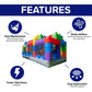 HeroKiddo 20ft Block Party Commercial Inflatable Obstacle Course with Blower