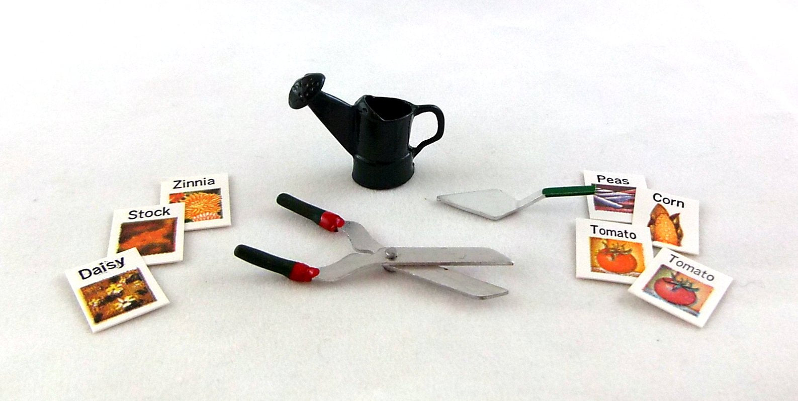 Classics Dollhouse Miniature Garden Set with Seed Packets #IM69020