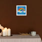 Ever Living Rainbow with Frame - 4.0" x 4.0"
