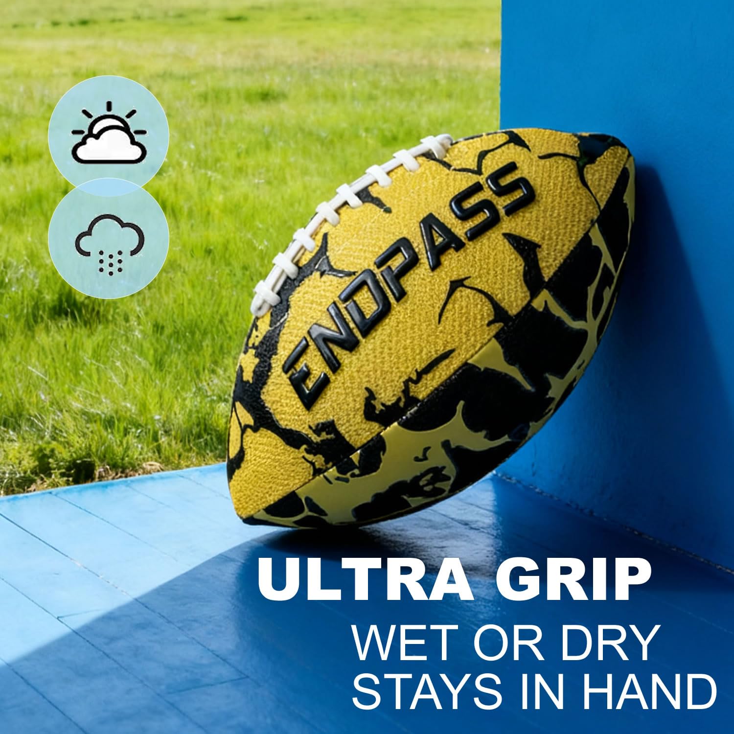 ENDPASS Waterproof Footballs for Pool & Beach Outdoor for All Ages