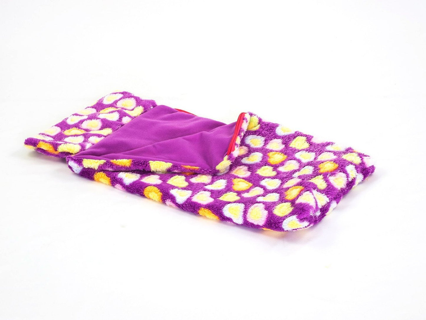 THE QUEEN'S TREASURES 18 Inch Doll Accessories, Soft Purple Sleeping Bag Bedding Accessories, Compatible with American Girl Dolls