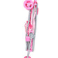 Dream Collection, Doll Stroller - Metal Fold Up and Down Umbrella Stroller for Realistic Pretend Play, Pink - 23”