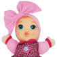 Baby's First Soft & Cuddly Baby Kisses Doll - Dressed in Print Top and Leggings - Press her Tummy for a Sweet Kisses Sounds and Says I Love You