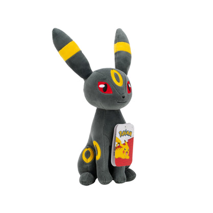 Pokemon: Umbreon - 8" Plush Character, Dark-Type Moonlight Pokemon, Soft Cuddly Stuffed Animal Figure, Play & Display, Collectible Licensed Anime Toy