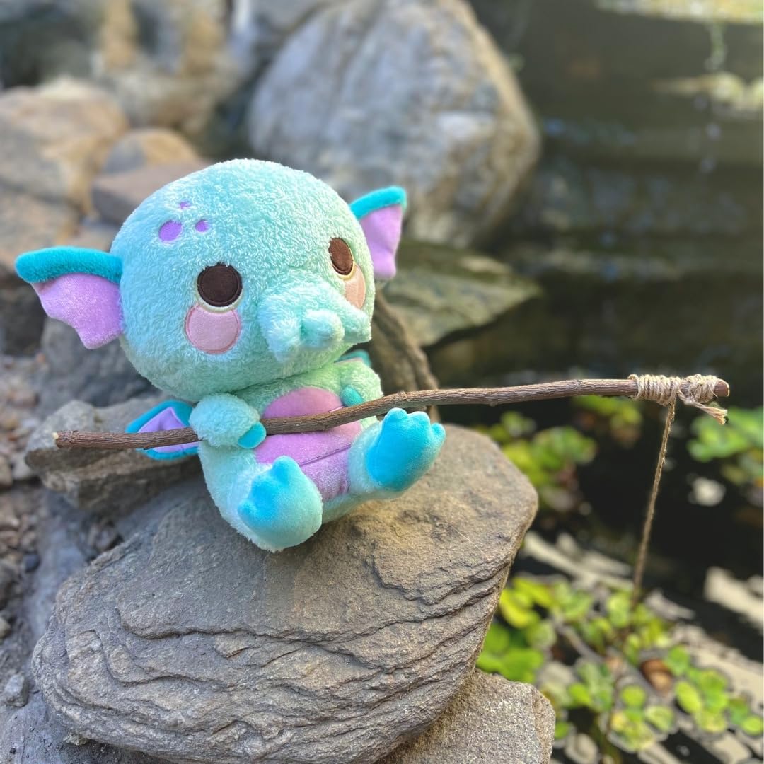 PlushGoals Lulu the Curious Cthulhu - Cute Kawaii Cryptid Plush, 10 in