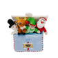Baby Christmas Toy - My First Christmas Baby - Xmas Gift - 5-Piece Set with Rattle, Squeaker and Crinkle Plush Toys, Sensory Toy for Babies, Toddlers