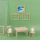 AUEAR, 6 Pack Furniture Miniature Wooden Photo Picture Frames DIY for Props House Decor