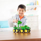 John Deere Kids 736 42952 EA John Deere Mini Sandbox Tractor and Dump Truck Set, Multicoloured