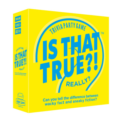 Hygge Games, is That True?! - Can You Tell The Difference Between Wacky fact and Sneaky Fiction? - Trivia Party Game
