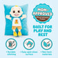 Jay Franco CoComelon JJ 3D Snuggle Plush Pillow - Super Soft Blue Pillow - Measures 15 Inches