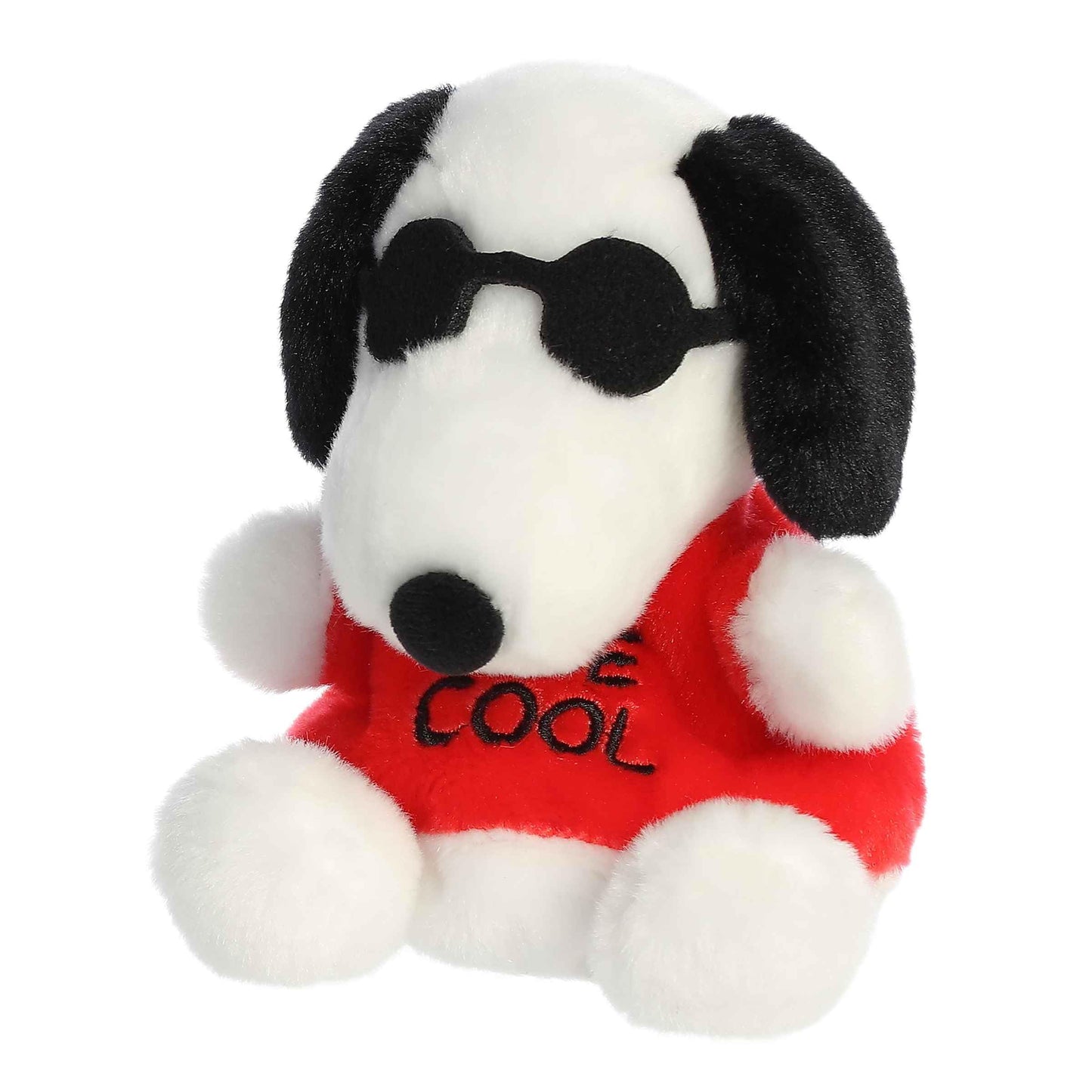 Aurora® Adorable Peanuts® Palm Pals™ Joe Cool Stuffed Animal - Officially Licensed Toys for All Snoopy Fans - Nostalgic Gift for Adults and Birthday