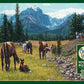 Cobble Hill 1000 Piece Puzzle - Horse Meadow - Sample Poster Included