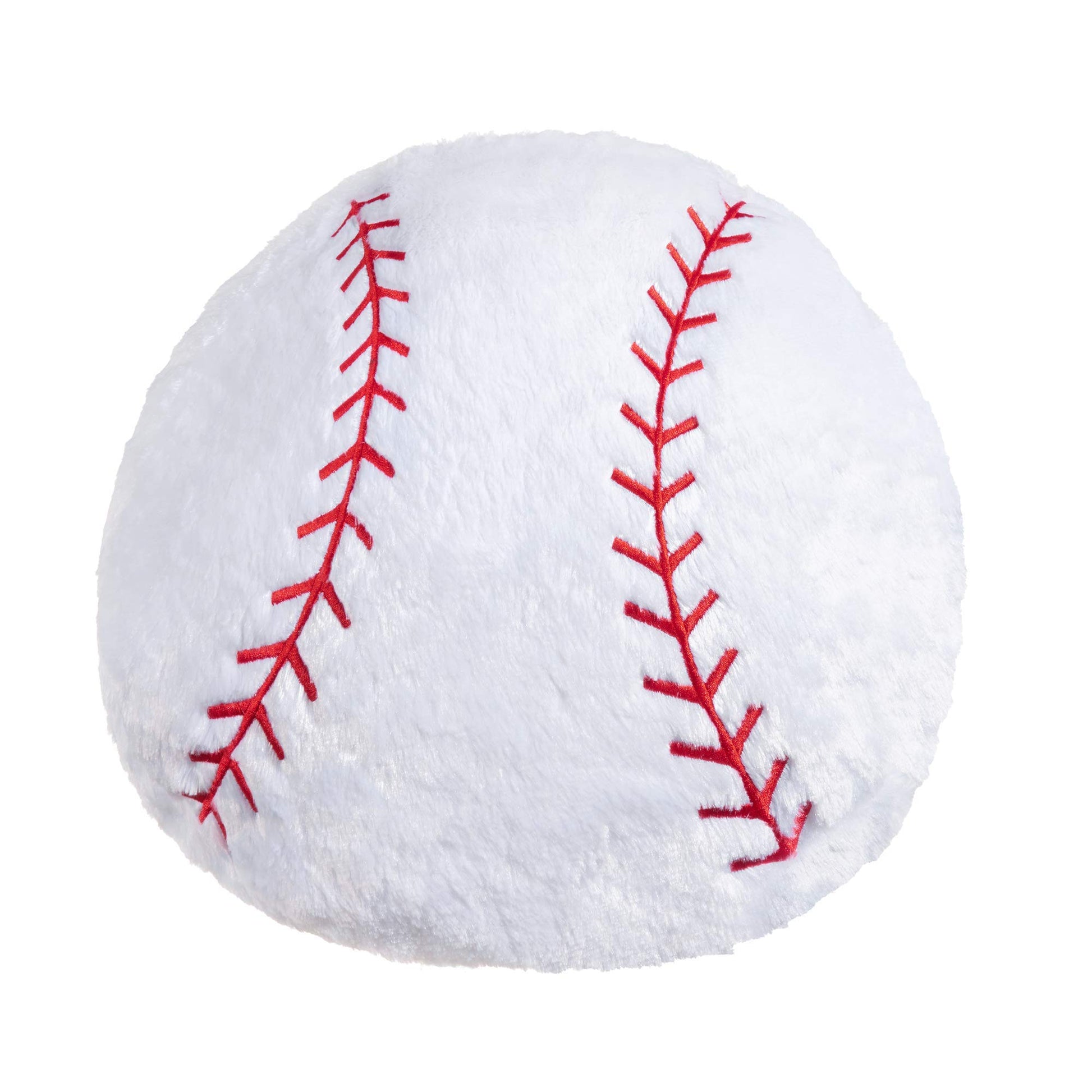 CatchStar Baseball Pillow Plush for Boys: Soft Room Decor Double-Stitched Inner Liner 50lbs Tear-Resistant 0 Leaks - 3D Shape Stuffed Throw Toy Gift