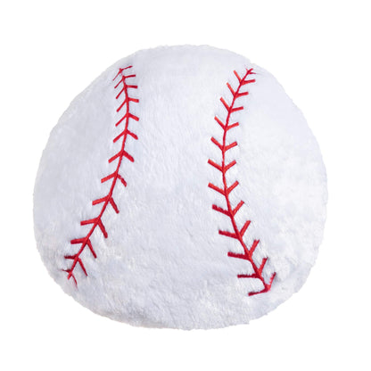 CatchStar Baseball Pillow Plush for Boys: Soft Room Decor Double-Stitched Inner Liner 50lbs Tear-Resistant 0 Leaks - 3D Shape Stuffed Throw Toy Gift