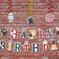ConQuest Journals Harry Potter Birthday Party Garland & Hanging Decorations Set, Wizarding World HAPPY BIRTHDAY Banner (72"), 14 Hanging Decor Pieces