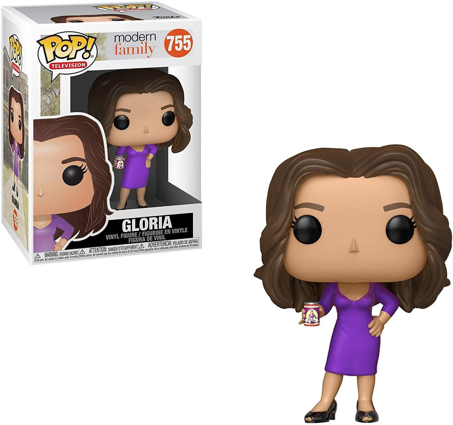 Funko Pop! TV: Modern Family - Gloria (Styles May Vary) Toy, Multicolor