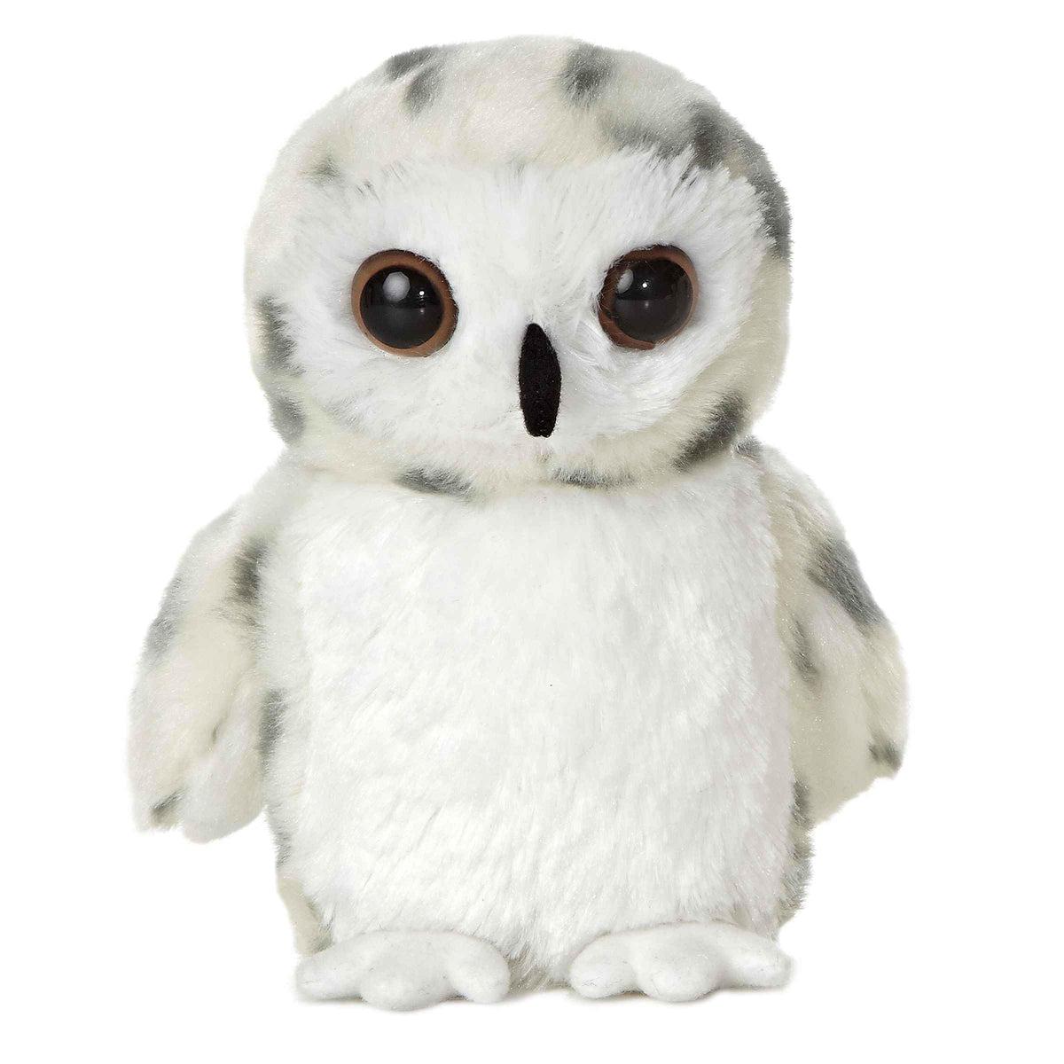 Aurora Mini Flopsie 7" Snowy Owl Adorable Stuffed Animal