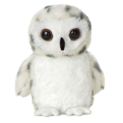 Aurora Mini Flopsie 7" Snowy Owl Adorable Stuffed Animal