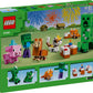 LEGO Minecraft 21281 Baby Pig’s Birthday Celebration - 351-Piece Build & Play Set with Creeper, Baby Pig, Fox, Llama, Cat, Zombie Mobs + Buildable