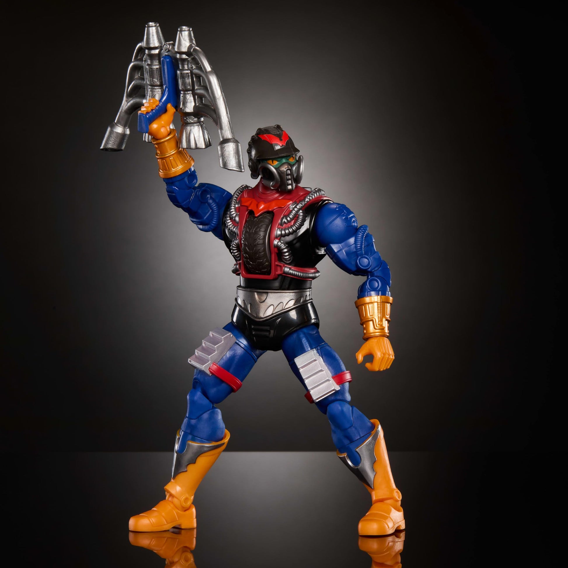 Masters of The Universe Masterverse Action Figure Dragstor New Etheria, 7 Inch Motu Toy, 30 Points Articulation, Wheel & Crossbow & Extra Hand