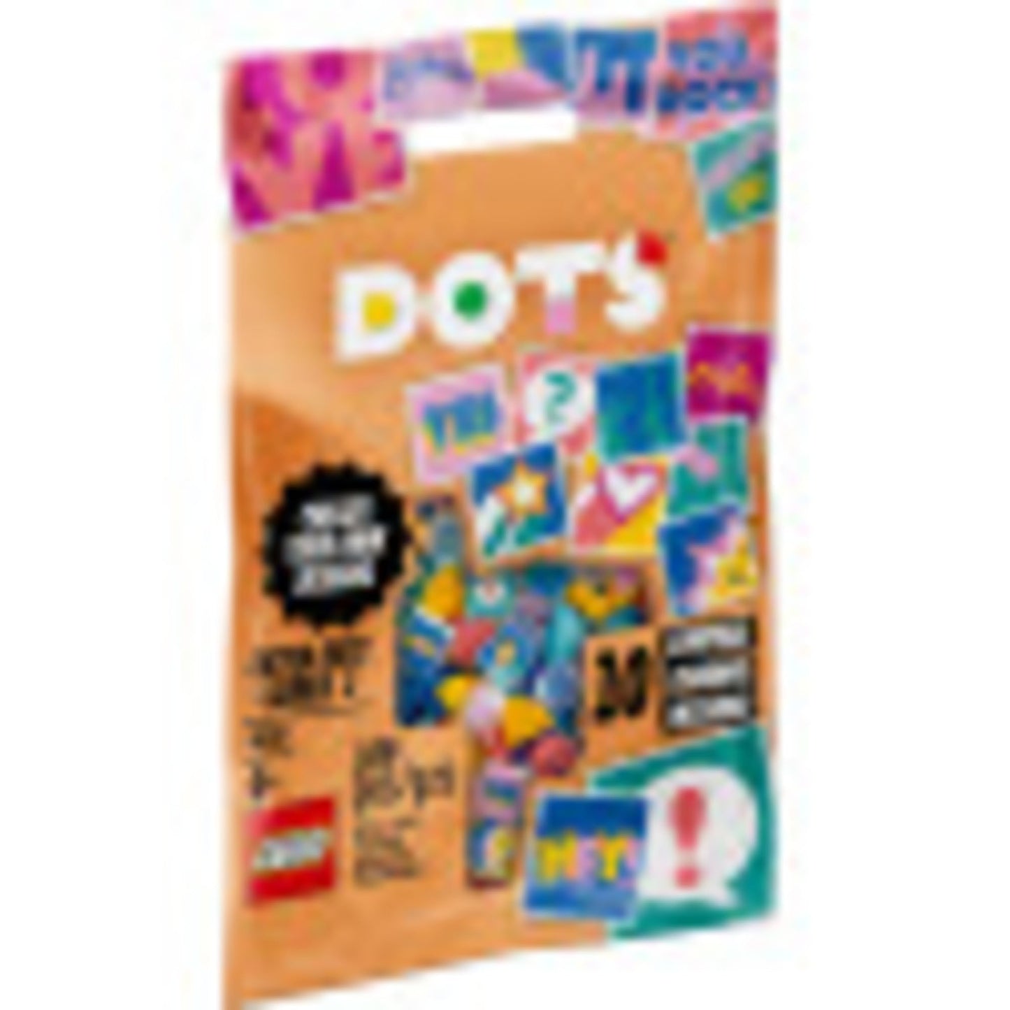 LEGO DOTS Extra DOTS - Series 2 41916 DIY Craft, A Fun Add-on Tile Set for Kids who Like Arts and Crafts and Decorating Jewelry or Room Décor and