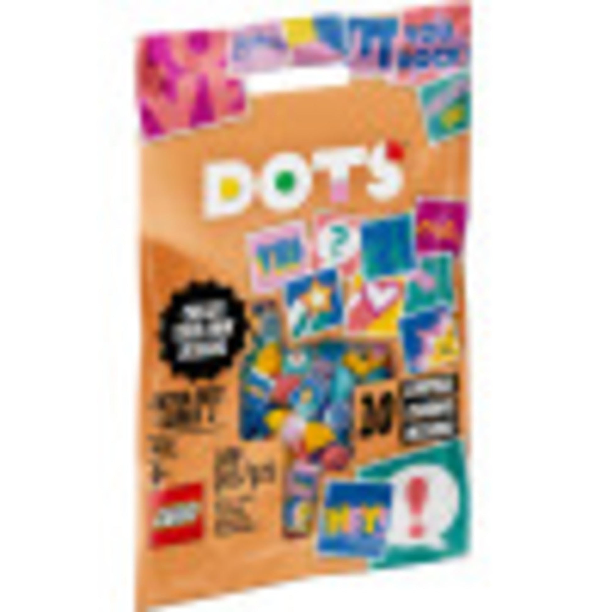 LEGO DOTS Extra DOTS - Series 2 41916 DIY Craft, A Fun Add-on Tile Set for Kids who Like Arts and Crafts and Decorating Jewelry or Room Décor and