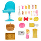 Barbie® Sets, Lemonade Truck Playset with 25 Pieces
