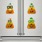 4E's Novelty Halloween Crafts for Kids (4 Pack) Goofy Candy Corn Magnet Foam Craft Kit - Fall Arts and Crafts Activities