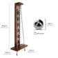 WE Games Shoot the Moon - a Classic 1940's Nostalgia Game - Solid Walnut Wood Stain - 18 inches