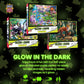 MasterPieces - 500 Piece Jigsaw Puzzle, Glows in the Dark, Hidden Images, Shangri La, Fun for Adults, Family, Kids, 15" x 21"