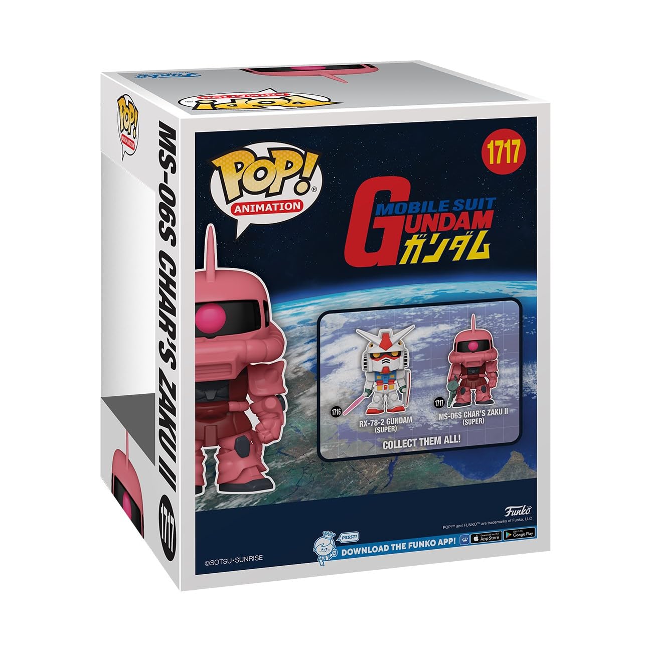 Funko POP! Mobile Suit Gundam - Char's Zaku II (1 in 6 Chase Chance)