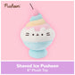 GUND Pusheen Shaved Ice 6-Inch Plush Toy for Ages 8+