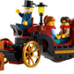 LEGO Wintertime Carriage Ride 40603 GWP - Festive Minifigures, Golden Wheels, and Charming Design for Holiday Joy (153 pcs)