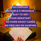 Tub Talks Couples Card Game - 192 Waterproof Date Night Conversation Starters for Couples | Romantic, Flirty & Fun Gift
