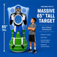 Preferred Toys 65 Inch Inflatable Football Target Toss for Kids, Red/Blue
