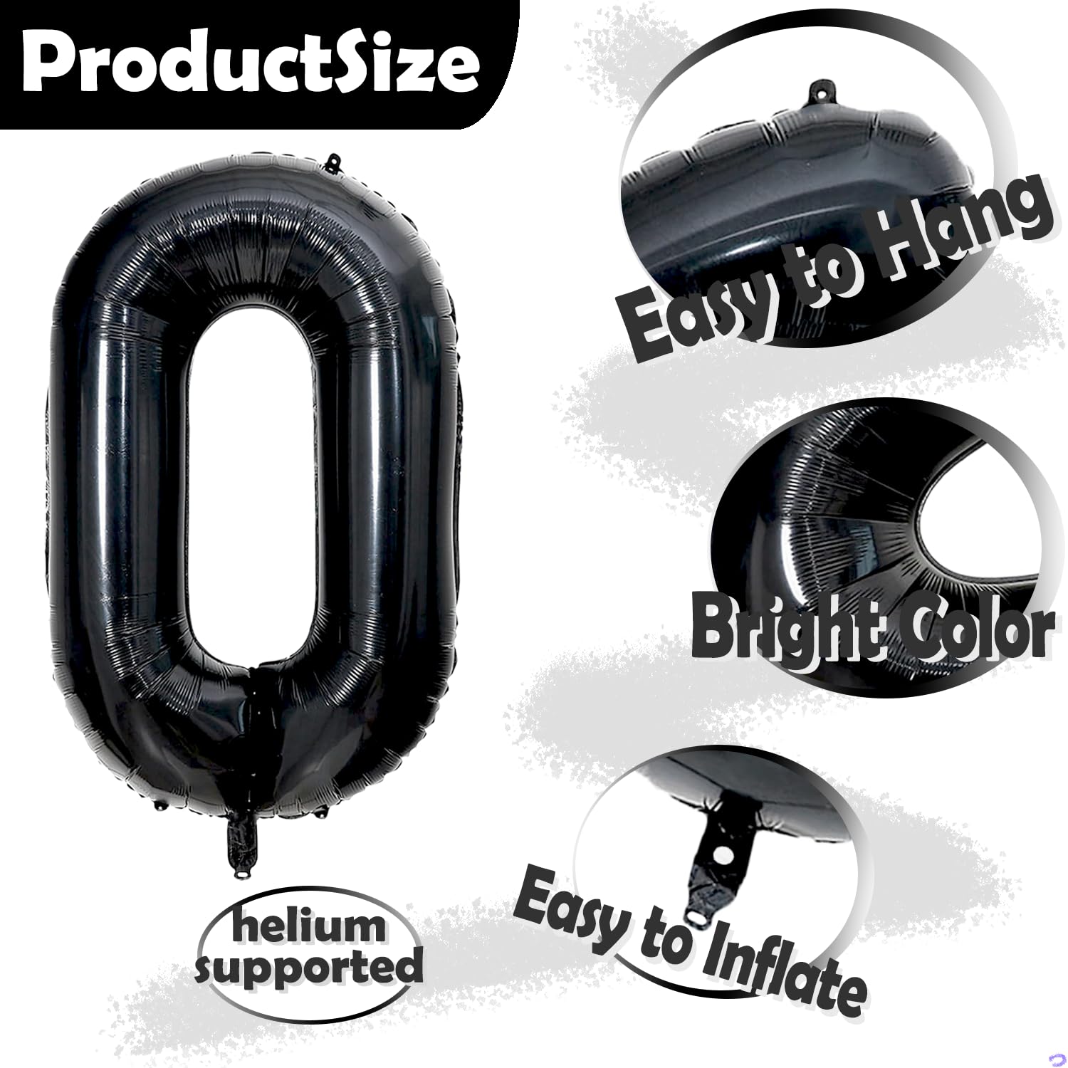 40 inch Large Black 15 Balloon Number with Gold Crown Balloons 15th Birthday Big Foil Mylar Helium Balloon for Boys Girls 15th Birthday Anniversary