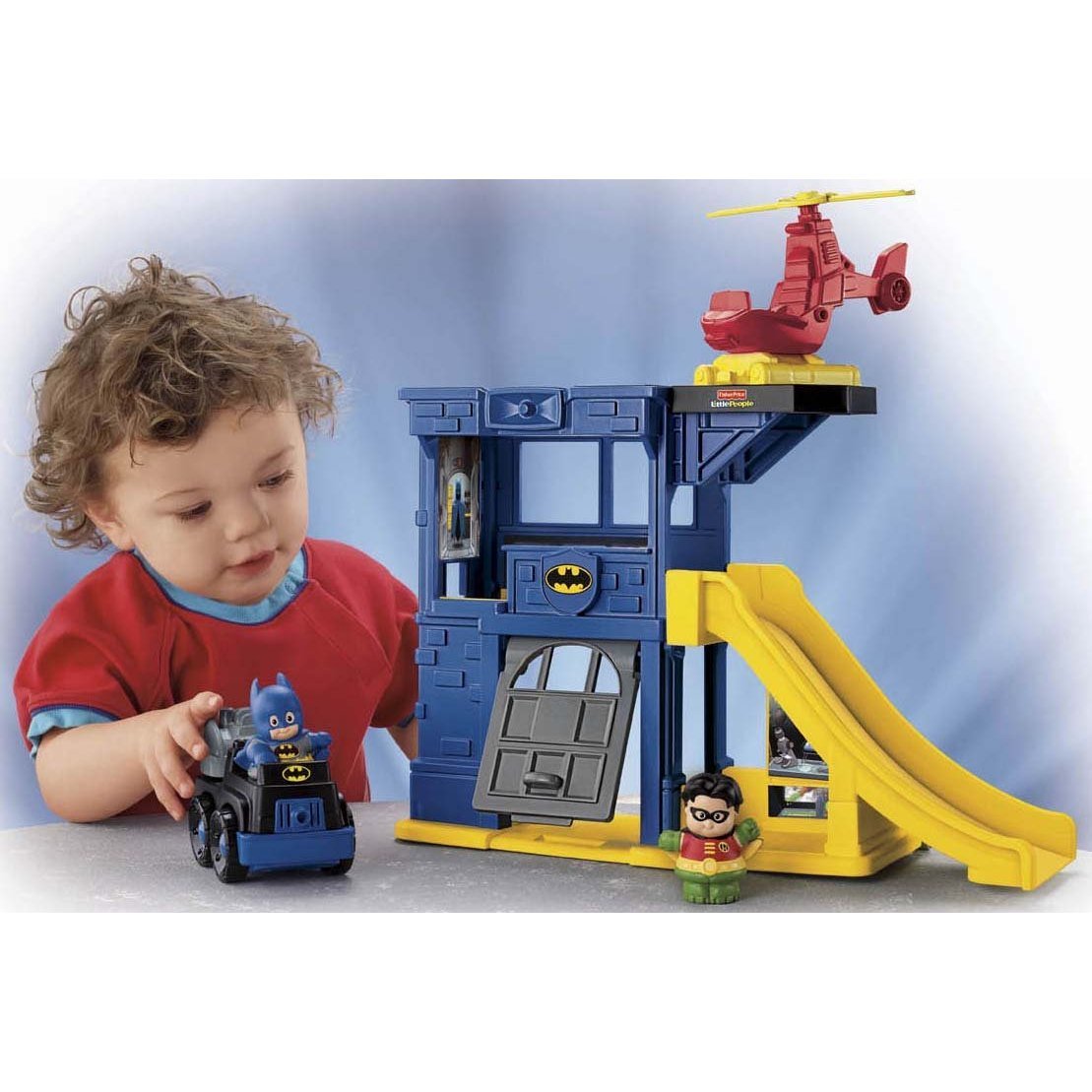 Fisher-Price Little People DC Super Friends Batcave Playset