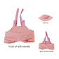 Complete Cute Outfit for 17cm Collectible Dolls: Hat & Overalls Set - Ideal for Dressing Up Elf or Fantasy Style Figures (Pink-a)