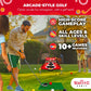 SWOOC Games - Boardwalk Birdie™ | Arcade Style Golf Game with Easy Setup & 10+ Games Included | Cornhole Golf Chipping Game | Indoor & Outdoor