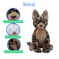 The Petting Zoo Serval Stuffed Animal Plushie, Gifts for Kids, Wild Onez Zoo Animals, Serval Plush Toy 12 inches