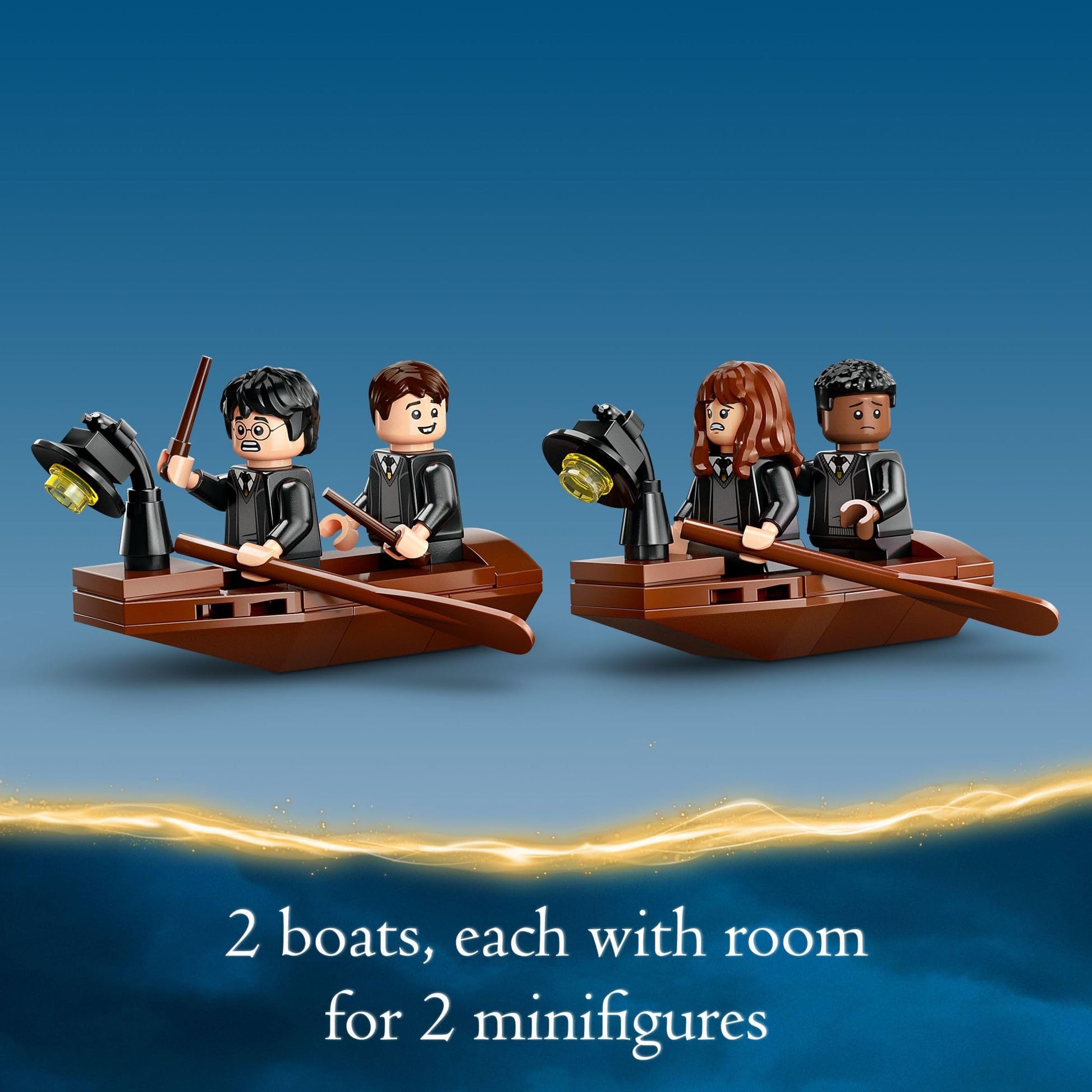 LEGO Harry Potter Hogwarts Boat House Building Toys - Harry Potter Toys for Kids, Girls & Boys, Age 8+ - Birthday Gift with 5 Minifigures - 76426