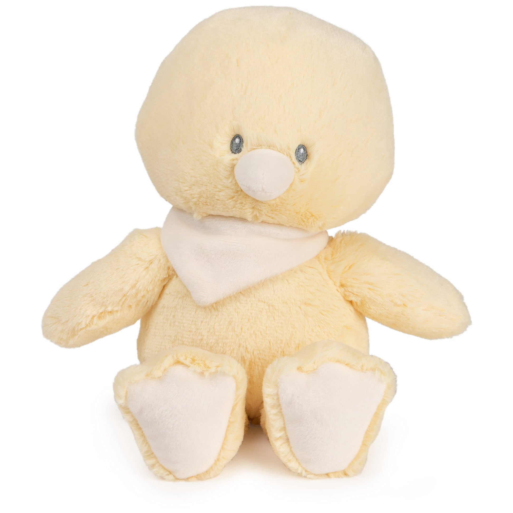 GUND Baby Sustainably Soft Duckling 13-Inch Plush Toy with Bandana; Ages 0+
