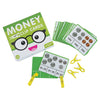 Fun Express Self-Checking Laminated Money Clip Cards for Kids 5" x 4" Size - Fun Educational Activities for Learning & Skill Development - 56 Pieces