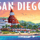 Boardwalk San Diego 500 Piece Jigsaw Puzzle Scenic California Beach Puzzles with Premium Box, Gift for Adults and Family 16"x20"