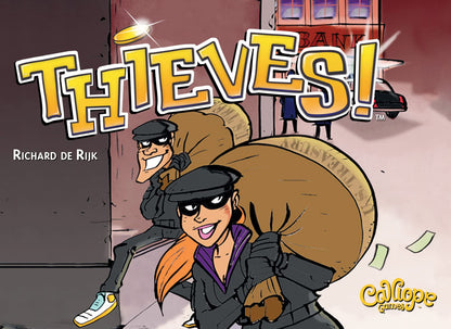 Calliope Thieves! Card Game - Pull Off the Heist of the Century - Fast Paced, Easy to Learn Family Game