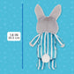 Kids Preferred Goodnight Moon Bunny Plush Cuddle Pal 14 Inch - Baby's First Stuffed Animal Blankie