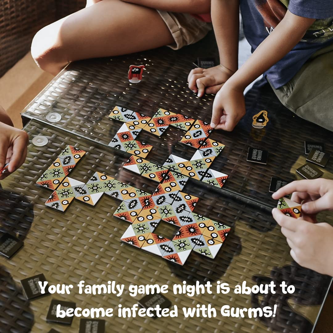 Bananagrams Gurms: Tile Matching Game for Family and Kids Age 6+ 2-4 Players